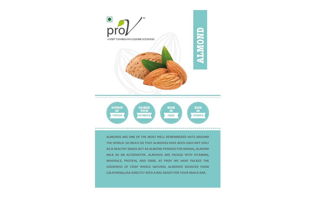 proV Almond    Pack  250 grams
